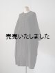 画像: jujudhau(ズーズーダウ) BUTTON DRESS-ボタンドレス- グレーチェック