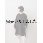 画像: jujudhau(ズーズーダウ) P.O. HENRY TUNIC-プルオーバーヘンリーチュニック- グレーチェック