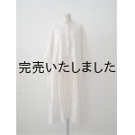 画像:  jujudhau(ズーズーダウ) STAND COLLAR DRESS-スタンドカラードレス- H.B NATURAL