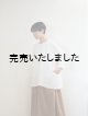 画像: jujudhau(ズーズーダウ) SMALL NECK SHIRTS-スモールネックシャツ- ネップナチュラル