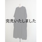 画像: jujudhau(ズーズーダウ) BUTTON DRESS-ボタンドレス-ブラック