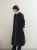 画像1: jujudhau(ズーズーダウ) WORK COAT-ワークコート-ブラック