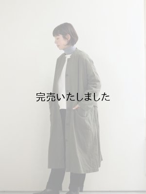 画像1: jujudhau(ズーズーダウ) WORK COAT-ワークコート-グリーン