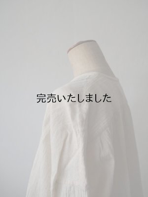 jujudhau(ズーズーダウ) FLY FRONT SHIRTS-フライフロントシャツ 