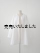 画像: jujudhau(ズーズーダウ) SHIRTS JACKET-シャツジャケット- LINEN COTTON WHITE