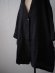 画像7: jujudhau(ズーズーダウ) V NECK COAT-Vネックコート- LINEN H.B.BLACK