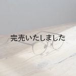 画像: kearny eye wear(カーニーアイウェア) β チタン シルバー クリアレンズ