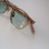 画像2: kearny eye wear(カーニーアイウェア) dearie light brown(blue green lens)