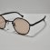 画像2: kearny eye wear(カーニーアイウェア) gravel-8 black stone×dark brown(coarse tea lens)