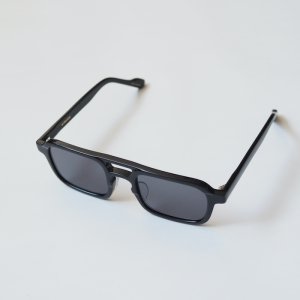 画像1: kearny eye wear(カーニーアイウェア) "acekearny" K-8 black(dark gray lens)