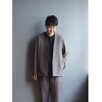 画像: LAMOND(ラモンド) STRETCH OX LOUNGE  JACKET-ブラウン