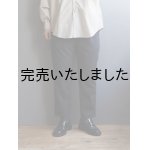 画像: 【再入荷】LA MOND(ラモンド) SHARI PANTS-シャンブレーブラック