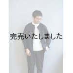 画像: LA MOND(ラモンド) NOBLE WOOL CARDIGAN JACKET-ブラック