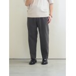 画像: LA MOND(ラモンド) W PEACH SKIN PANTS-モス