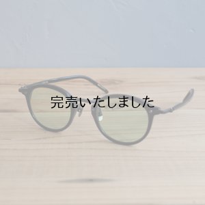 画像1: kearny eye wear(カーニーアイウェア) "acekearny" milton II black×black(green lens)