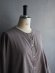 画像7: jujudhau(ズーズーダウ) ROUND NECK SHIRTS-ラウンドネックシャツ-グレー