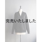 画像: LA MOND(ラモンド) TRICOT CARDIGAN-ブラック