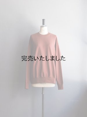 画像1: alvana(アルヴァナ) L/S RV SWEAT TEE SHIRTS レッドブラウン