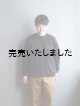 画像: LA MOND(ラモンド) TRICOT LONG TEE-ブラック