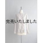 画像: ASEEDONCLOUD(アシードンクラウド) Handwerker-ハンドベイカー- HW collarless shirt キャメルチェック