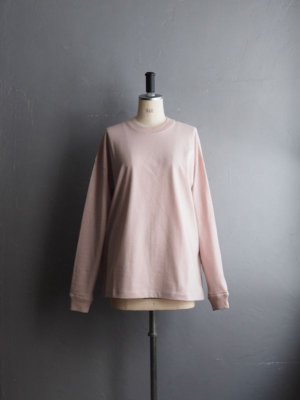 画像1: alvana(アルヴァナ) 空紡L/S TEE SHIRTS リーフピンク