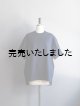 画像: 【再入荷】alvana(アルヴァナ) 空紡 FOOTBALL S/S TEE SHIRTS ネイビー