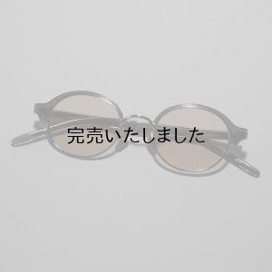 画像1: kearny eye wear(カーニーアイウェア) nupuri clear gray brown lens