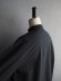 画像19: HONNETE(オネット) OVERSIZED TUCK SLEEVE SHIRTS HIGHCOUNT CRUSHED COTTON-ブラック