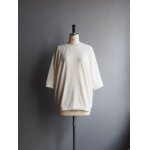 画像: Style Craft Wardrobe(スタイルクラフトワードローブ) T-SWEATER 1/2 オフホワイト