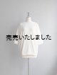 画像: Style Craft Wardrobe(スタイルクラフトワードローブ) T-SWEATER 1/2 オフホワイト