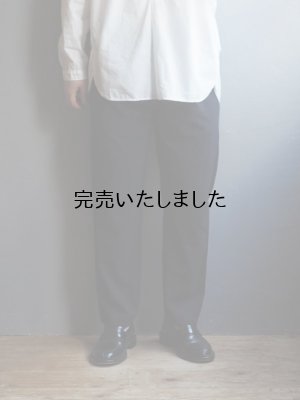 画像1: LA MOND(ラモンド) SHARI PANTS-ダークネイビー