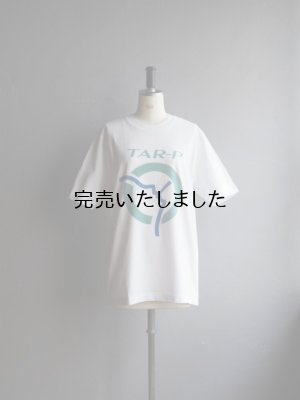 画像1: ATELIER AMELOT-アトリエアメロ TARP Tシャツ ホワイト