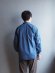 画像3: POSTALCO(ポスタルコ) Free Arm Shirts Straight Fit Broad Cotton-フリーアームシャツストレートフィット-コバルト