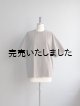 画像: 【再入荷】TOUGHER(タファー) BREA S/S TEE SOLID BLANK トープ