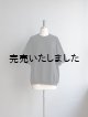 画像: alvana(アルヴァナ) 空紡S/S RV SWEAT TEE SHIRTS ブラック