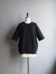 画像: Gicipi(ジチピ) TONNO-コットンクルーネックリラックスフィットTシャツ ブラック