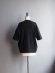 画像3: Gicipi(ジチピ) TONNO-コットンクルーネックリラックスフィットTシャツ ブラック