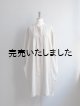 画像: jujudhau(ズーズーダウ) BIB DRESS ビブドレス-LINEN NATURAL