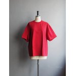 画像: TOUGHER(タファー) BREA S/S TEE SOLID BLANK ポロレッド