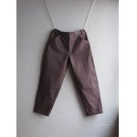 画像: Style Craft Wardrobe(スタイルクラフトワードローブ) PANTS #7 organic weather SUMI