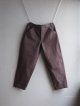 画像: Style Craft Wardrobe(スタイルクラフトワードローブ) PANTS #7 organic weather SUMI