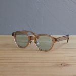 画像: kearny eye wear(カーニーアイウェア) flanagan light brown(blue green lens)