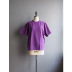 画像: TOUGHER(タファー) BREA S/S TEE SOLID BLANK レイカーズパープル