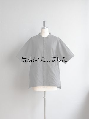画像1: 【再入荷】allinone(オールインワン) SMOCK GROWTH SS - short sleeve ダークグレー