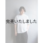 画像: Still By Hand(スティルバイハンド) グラフィックTシャツ-ambiguous スモークブルー
