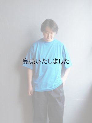 画像1: alvana(アルヴァナ) OVERSIZE TEE SHIRTS ブルー