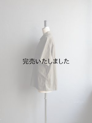 画像2: ENDS and MEANS(エンズアンドミーンズ) Nizza Shirts ダークオリーブ