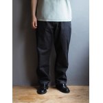 画像: STOCK NO : (ストックナンバー) 12OZ DENIM EASY PANTS- ブラック