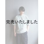 画像: 【再入荷】Still By Hand(スティルバイハンド) スウェットライクTシャツ ミント