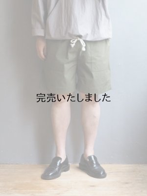 画像1: ENDS and MEANS(エンズアンドミーンズ) Easy Baker Shorts オリーブ